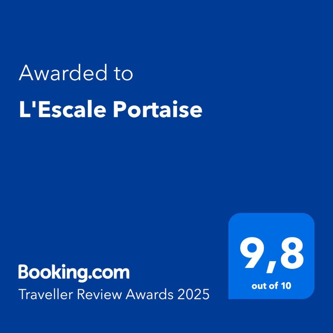 L'Escale Portaise Daire Dış mekan fotoğraf